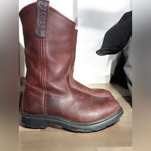 Red Wing Pecos Supersole 1132 Brown Leather Soft Toe Work Boots Size 8.5 D